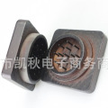 High Quality Square Wooden Herb Smoke Grinder